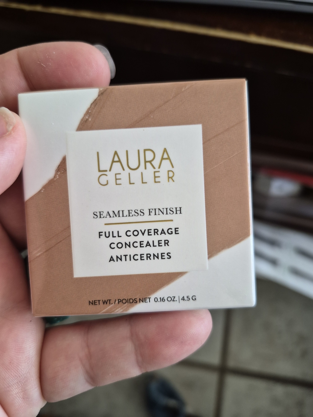 Laura Geller Seamless Finish Full Coverage Concealer - Golden Medium